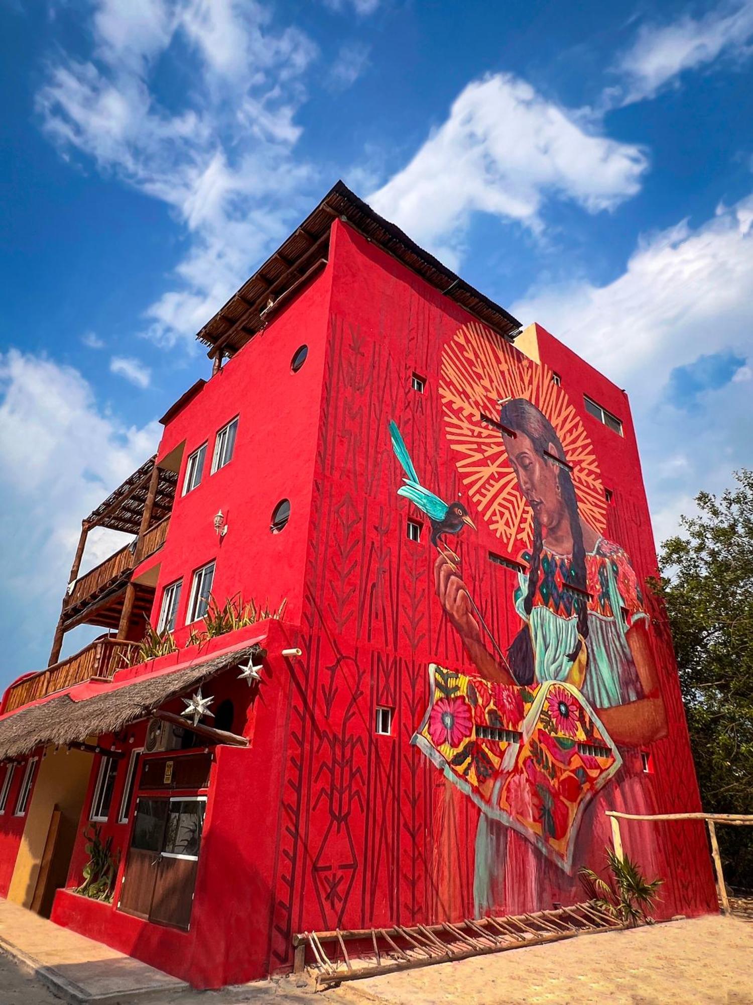 El Corazon Mexican0 Ilha Holbox Exterior foto